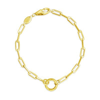Collectible Travel Treasures™ Paper Link Charm Bracelet