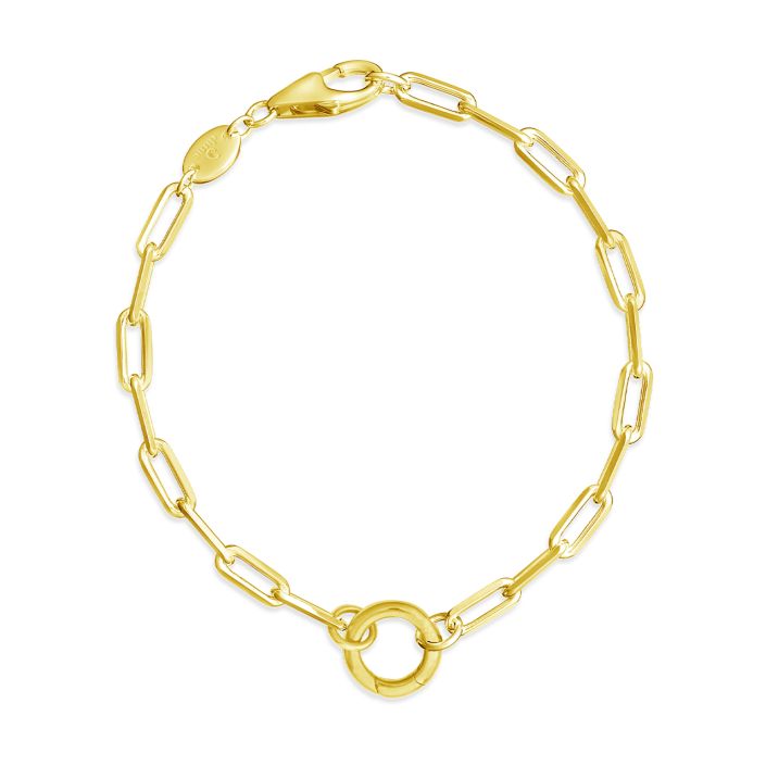 Collectible Travel Treasures™ Paper Link Charm Bracelet