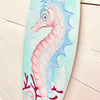 Seahorse Wooden Surfboard - Sunshine & Sweet Pea's Coastal Decor