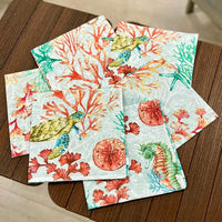 Chandler Cove Table Linens Sunshine & Sweet Peas Coastal Decor
