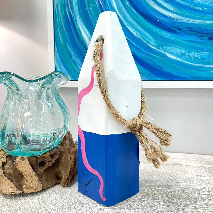 Octopus Assorted Wooden Buoys - Sunshine & Sweet Pea's Coastal Decor