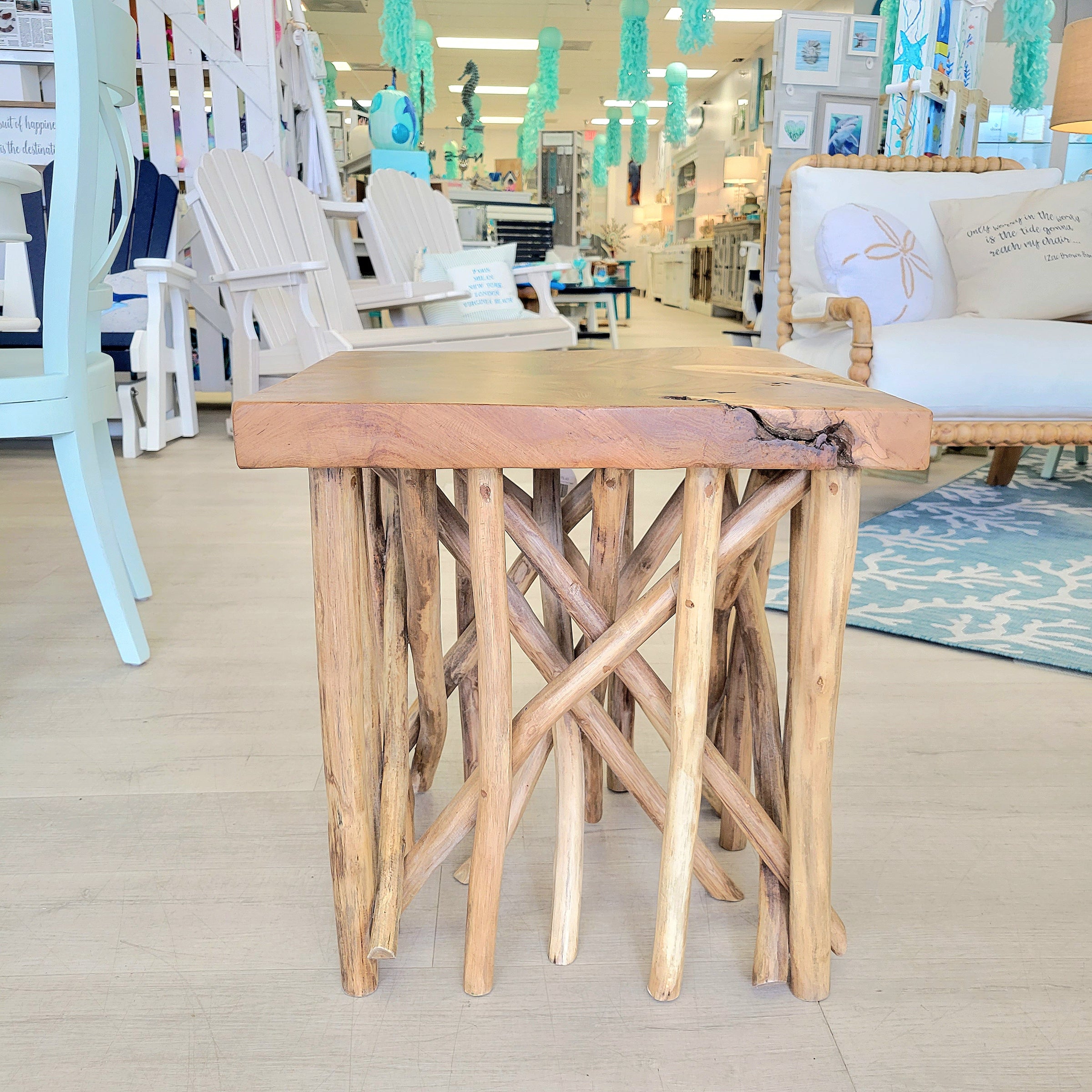 Teak Wooden Side Table