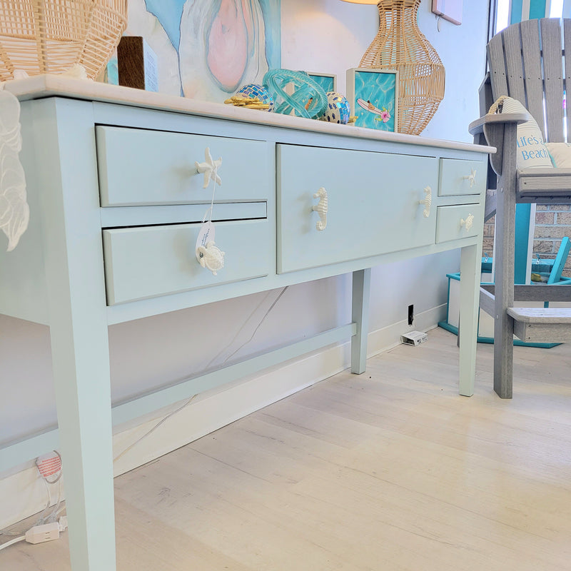 Coastal Inspired Console Table