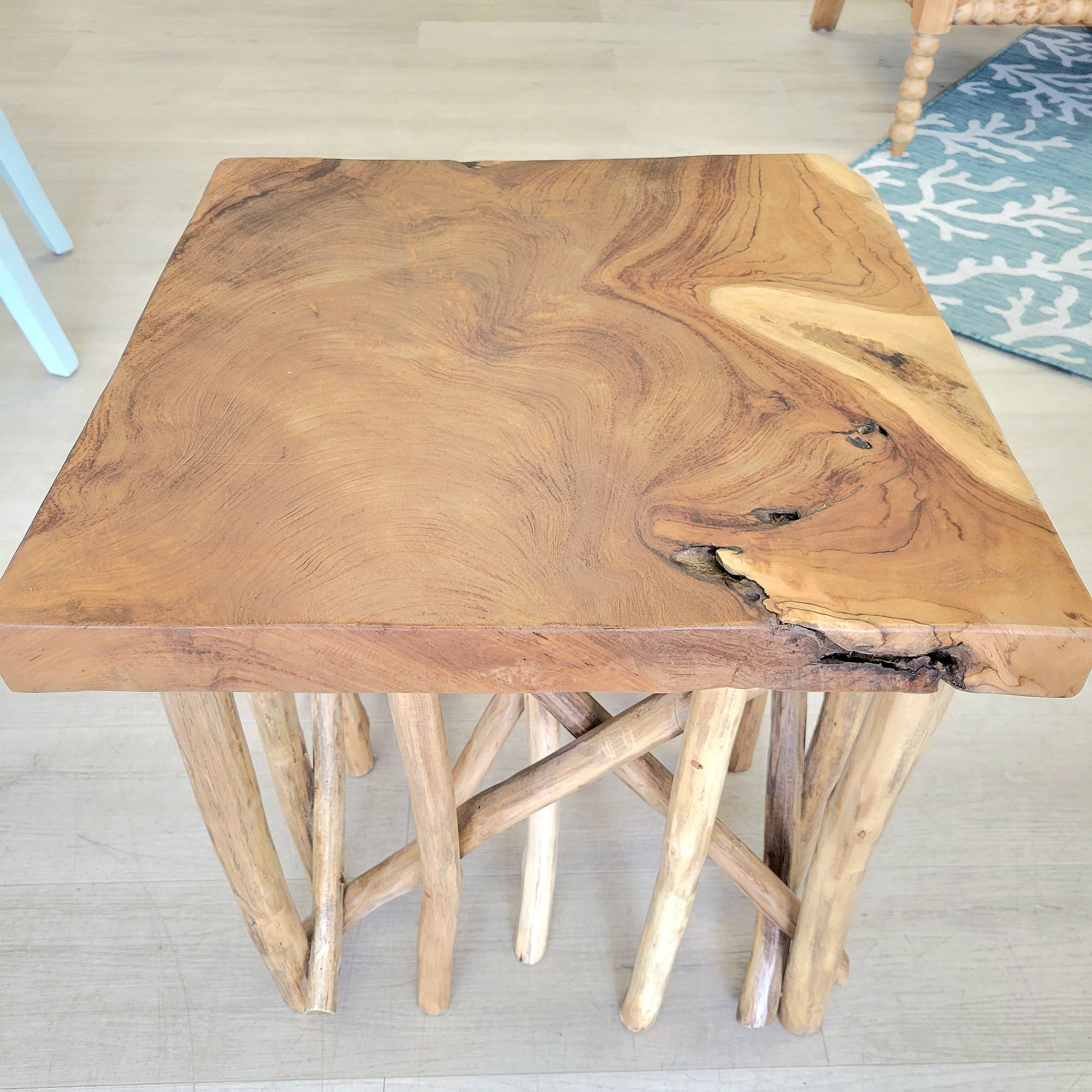 Teak Wooden Side Table