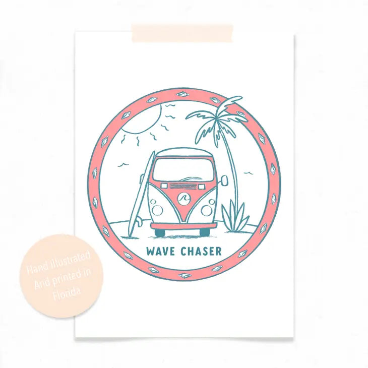 Wave Chaser Art Print