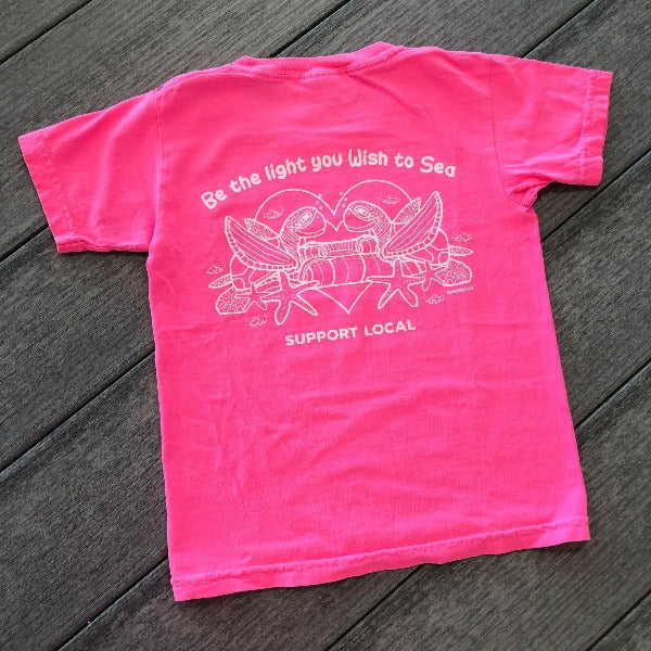 Be The Light You Wish To See Kid's T-Shirts - Sunshine & Sweet Pea's Coastal Decor