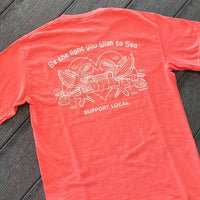 Be The Light You Wish To See Adult T-Shirts - Sunshine & Sweet Pea's Coastal Decor