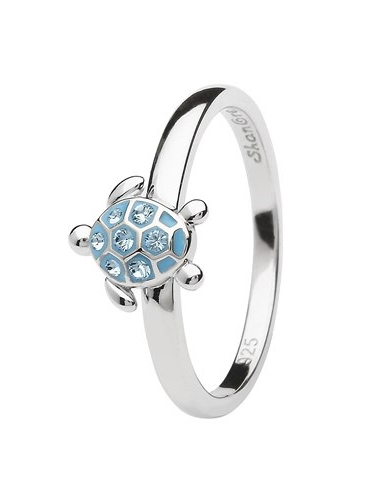 Crystal Turtle Ring