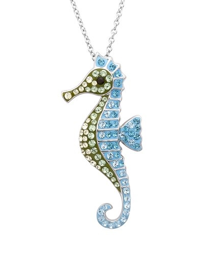 Crystal Seahorse Necklace