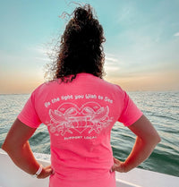 Be The Light You Wish To See Adult T-Shirts - Sunshine & Sweet Pea's Coastal Decor