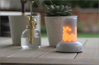Flame Illusion Candle Sunshine & Sweet Peas Coastal Decor