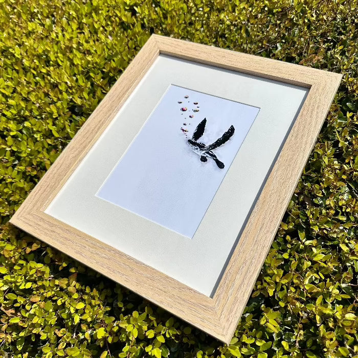 "Maverick" Sea Turtle Framed Print - Sunshine & Sweet Pea's Coastal Decor