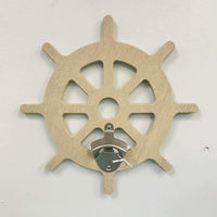 Ship Wheel Poly Bottle Opener - Sunshine & Sweet Pea's Coastal Decor