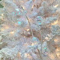 Iridescent Bubble Sprigs Decoration