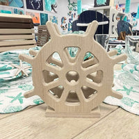 Ship Wheel Poly Napkin Holder - Sunshine & Sweet Pea's Coastal Decor