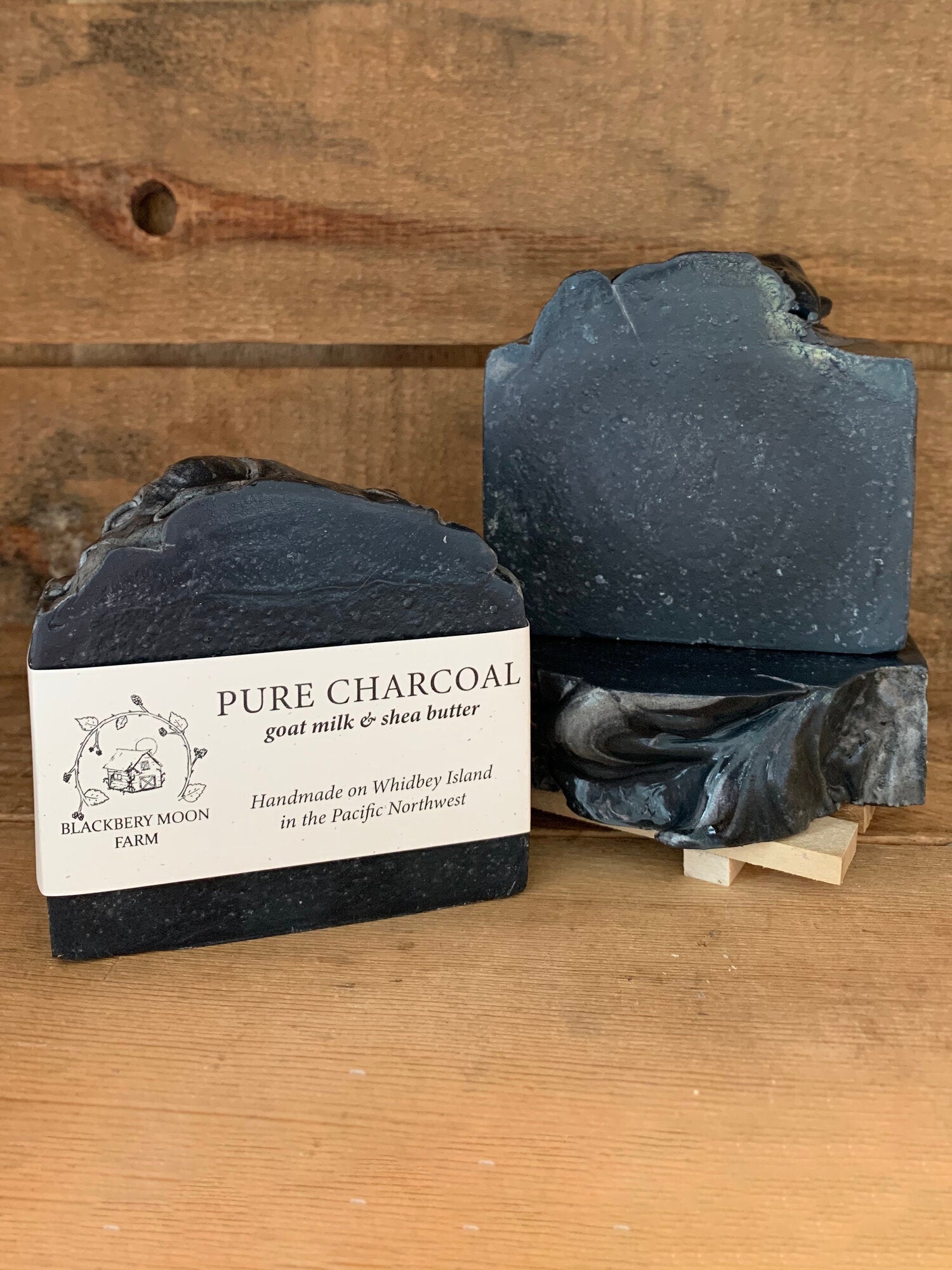 Pure Charcoal Goat Milk & Shea Butter Soap