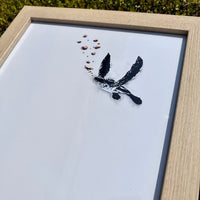 "Maverick" Sea Turtle Framed Print