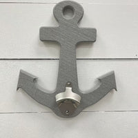 Anchor Poly Bottle Opener - Sunshine & Sweet Pea's Coastal Decor