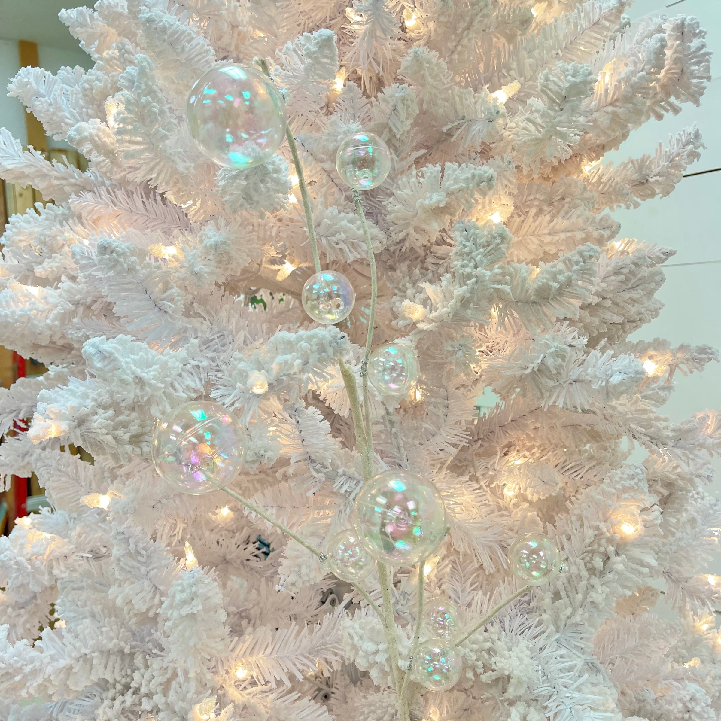 Iridescent Bubble Sprigs Decoration