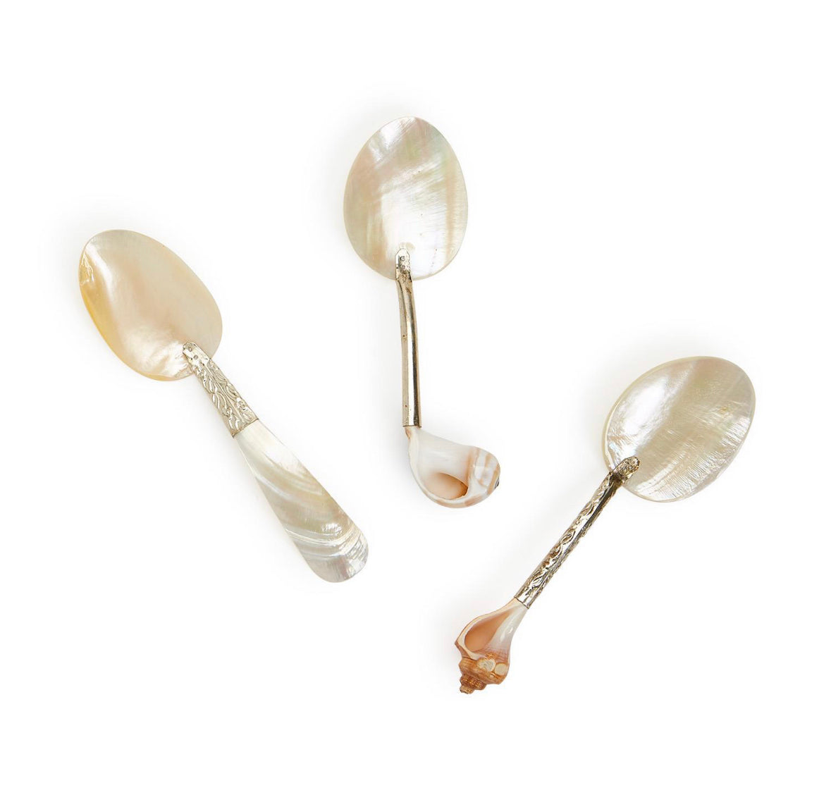 Mother of Pearl Onamented Handle Spoon