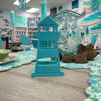 Lighthouse Poly Napkin Holder - Sunshine & Sweet Pea's Coastal Decor