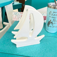 Sailboat Poly Napkin Holder - Sunshine & Sweet Pea's Coastal Decor