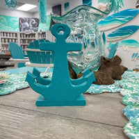Anchor Poly Napkin Holder - Sunshine & Sweet Pea's Coastal Decor