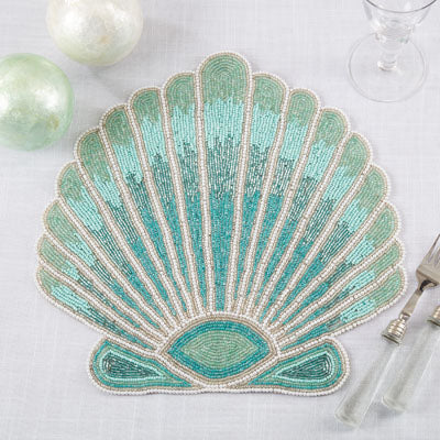 Seashell Beaded Placemat