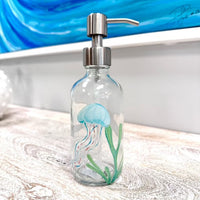 Assorted Hand Painted Soap Dispensers - Sunshine & Sweet Pea's Coastal Decor