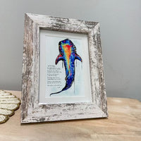 Whale Shark Framed Print - Sunshine & Sweet Pea's Coastal Decor