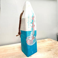 Jellyfish Assorted Wooden Buoys - Sunshine & Sweet Pea's Coastal Decor