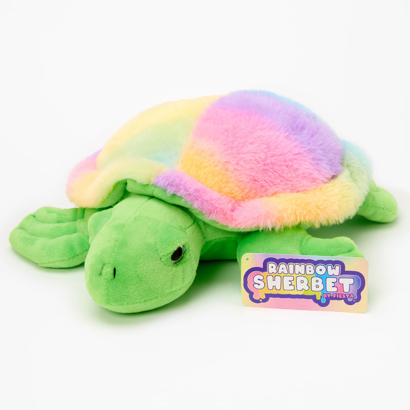 Rainbow Sherbet Sea Turtle Stuffed Animal