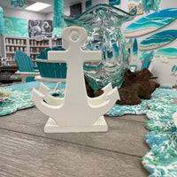 Anchor Poly Napkin Holder - Sunshine & Sweet Pea's Coastal Decor