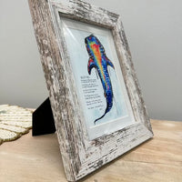 Whale Shark Framed Print - Sunshine & Sweet Pea's Coastal Decor