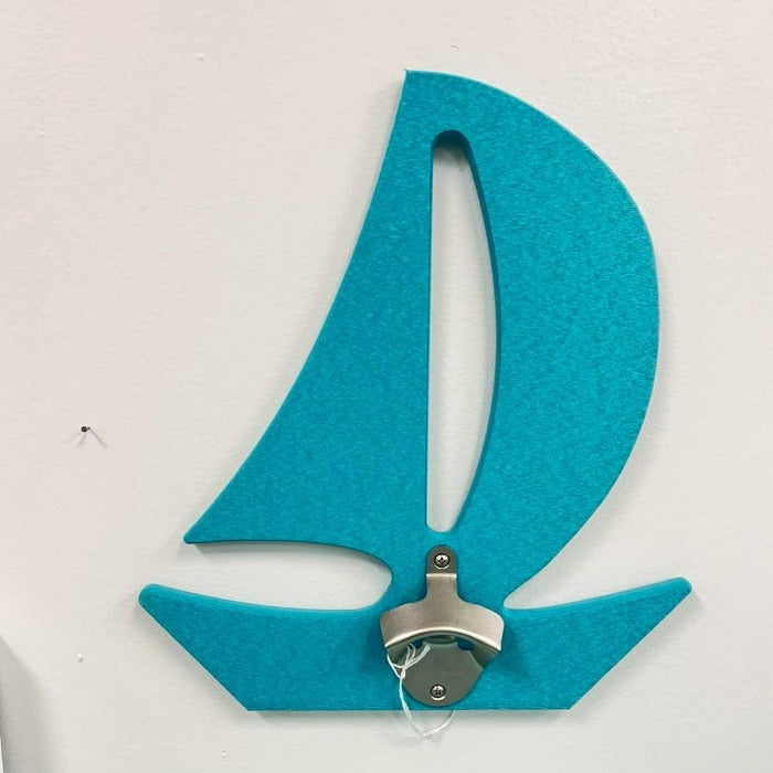 Sailboat Poly Bottle Opener - Sunshine & Sweet Pea's Coastal Decor