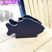 Fish Poly Napkin Holder - Sunshine & Sweet Pea's Coastal Decor