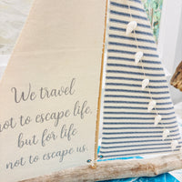 Driftwood Sailboat