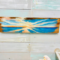 Assorted Live Edge Seascape Originial Wall Art
