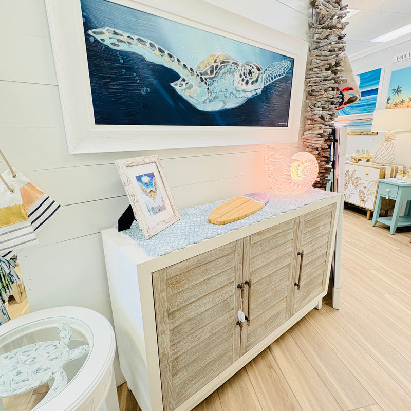 Shutter Door Credenza