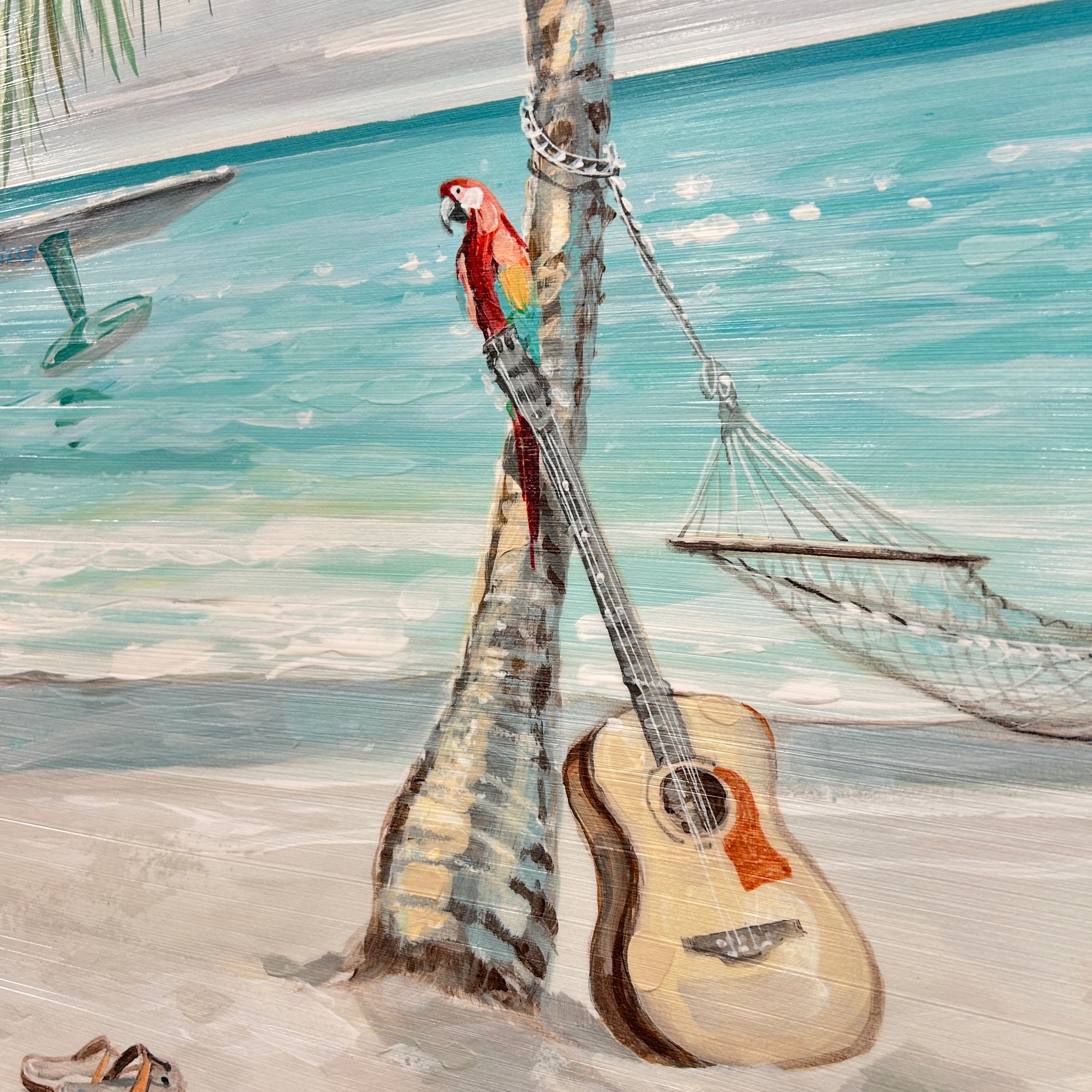 ビュッフェBuffet「幻想旅行」版画 額装 アート インテリア #118 Jimmy Buffett Tribute Framed Print – Sunshine & Sweet Pea's