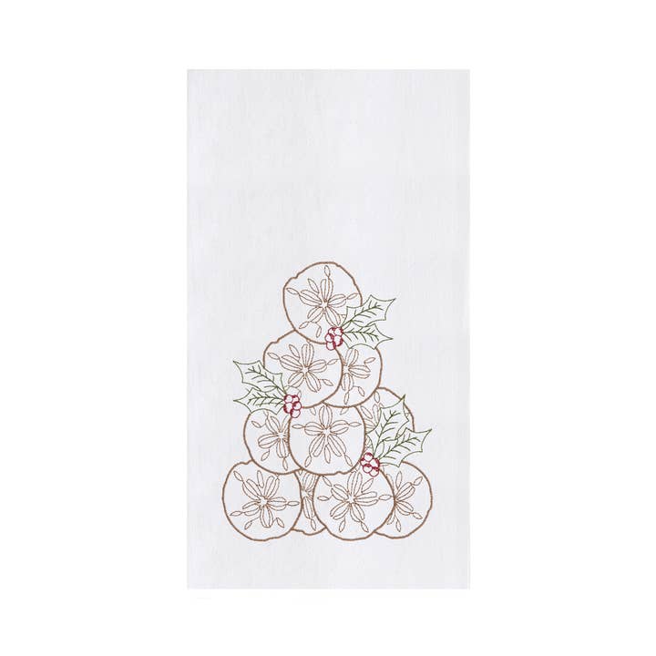 Coastal Christmas Flour Sack Towels Sunshine & Sweet Peas Coastal Decor