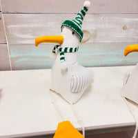 Holiday Sammy Seagull Shelf Sitter
