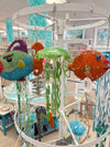 Assorted 11"-12" Glass Jellyfish
