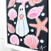 Ghost & Seashell Painting