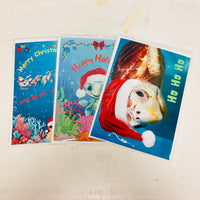 Assorted 5x7 Original Christmas Art Print Greeting Cards