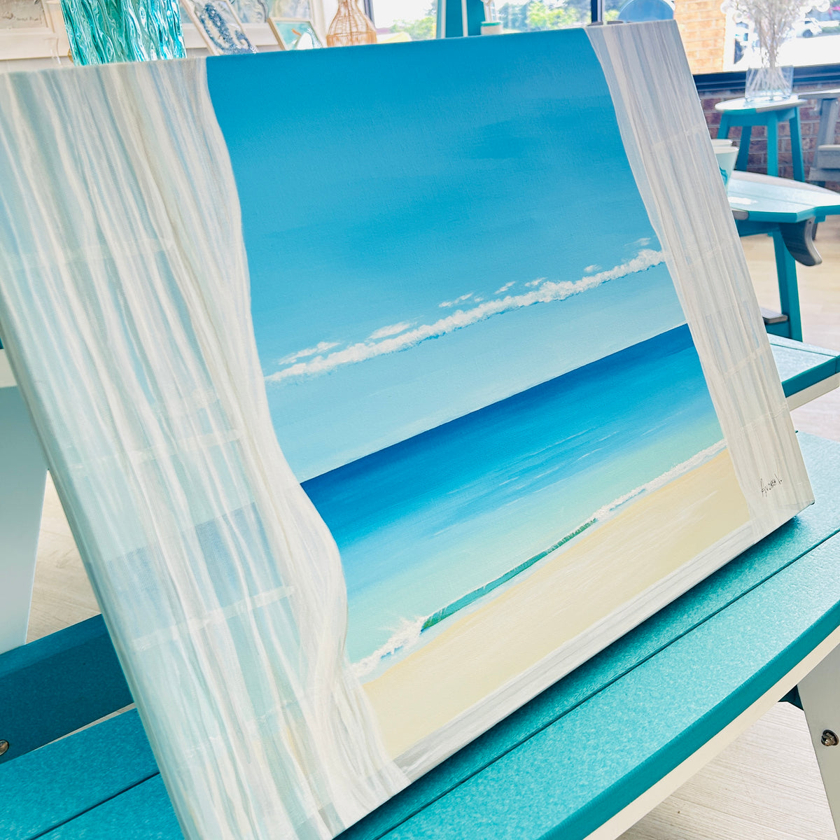 Beach View Original Painting