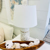 Accent Sand Dollar Table Lamps w/ Night Light