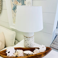 Accent Sand Dollar Table Lamps w/ Night Light