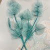 Fan Coral Teal Sprigs Decoration