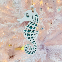 Assorted Acrylic Laser Cut Sea Life Ornaments